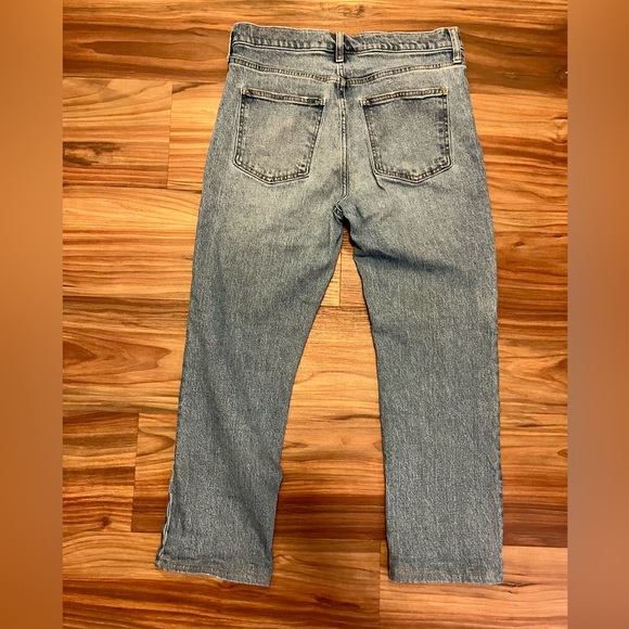 Gap 90s straight high rise jeans Waist 30/ Size 10 Short! - Picture 5 of 9